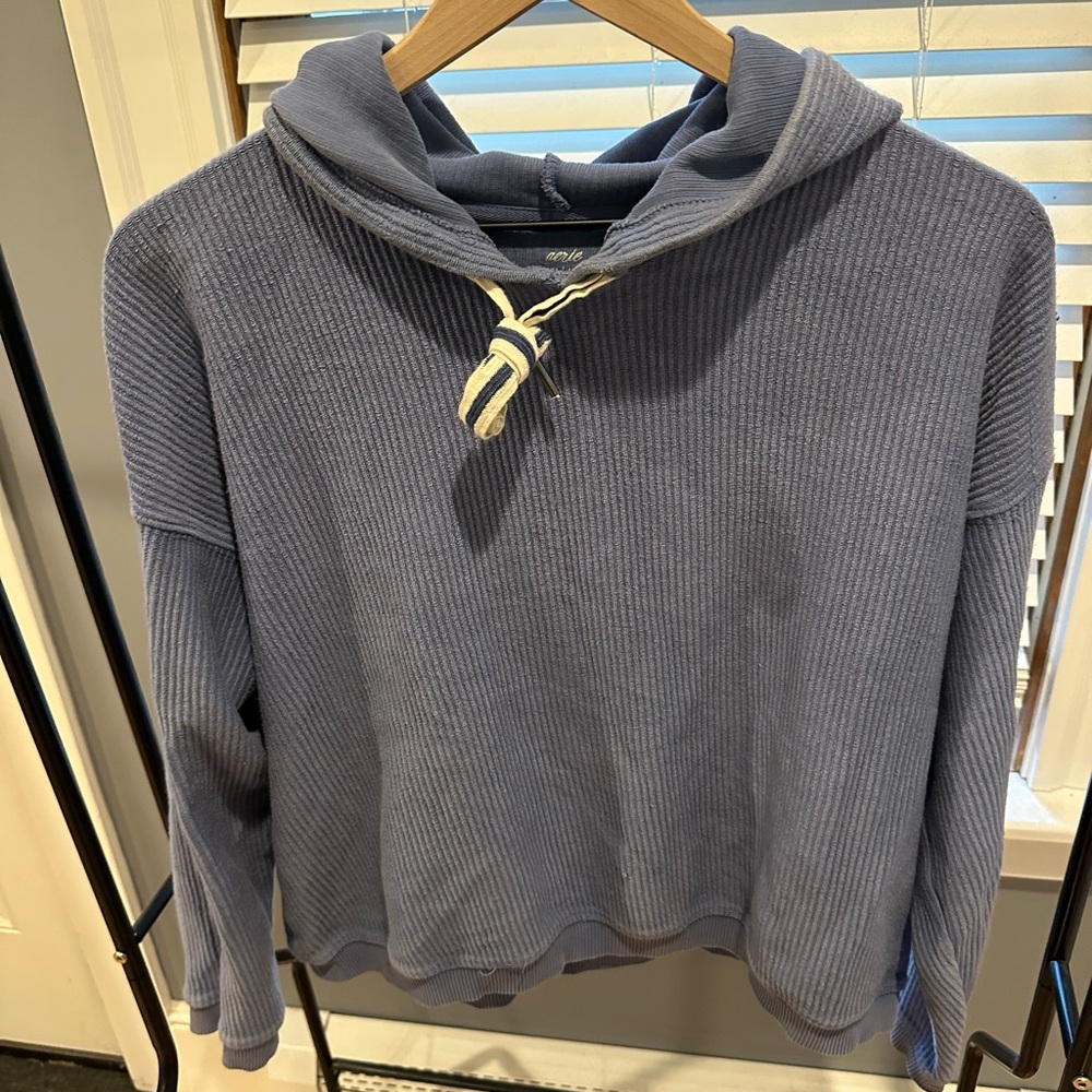 Aerie blue hoodie